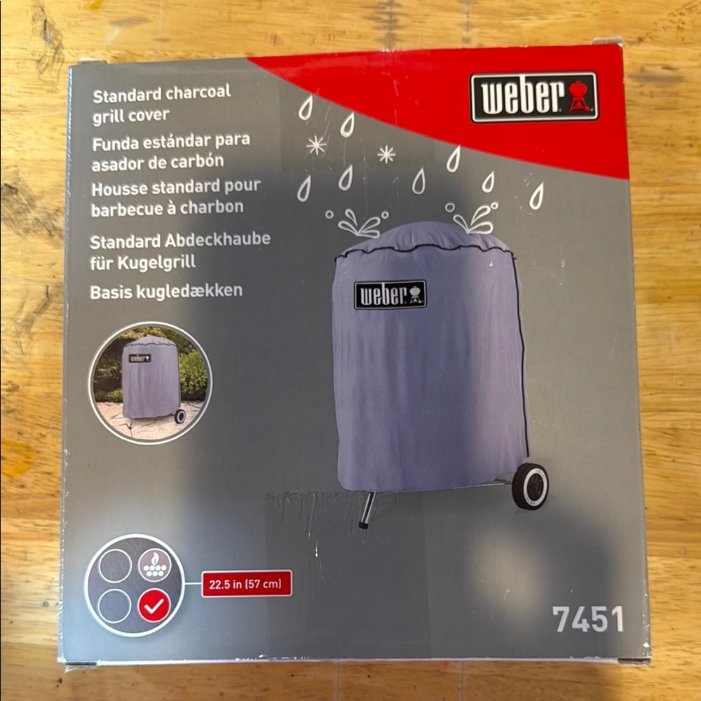 Gray Grill Cover
